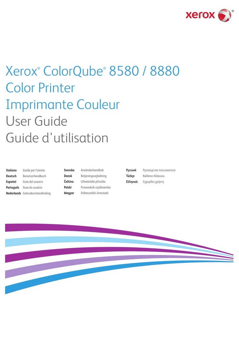 Xerox ColorQube 8580 User manual Xerox ColorQube 8580 User manual