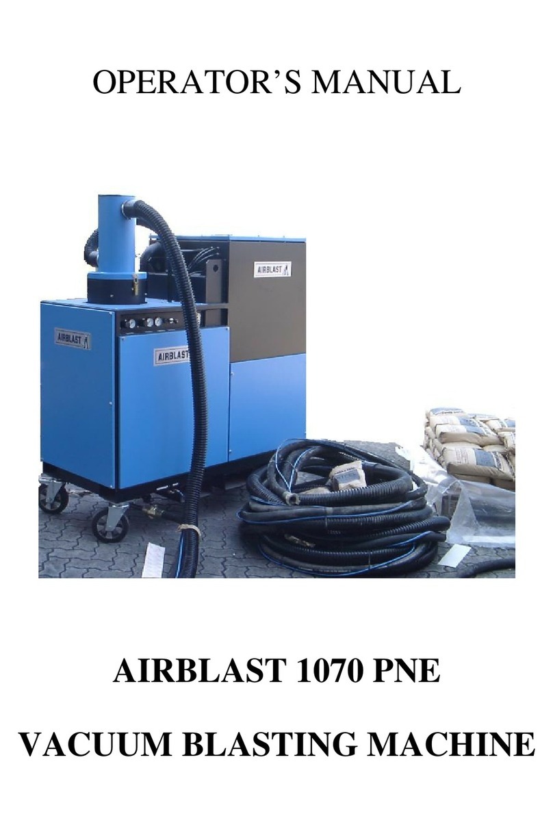 AIRBLAST 1070 PNE Operator's manual