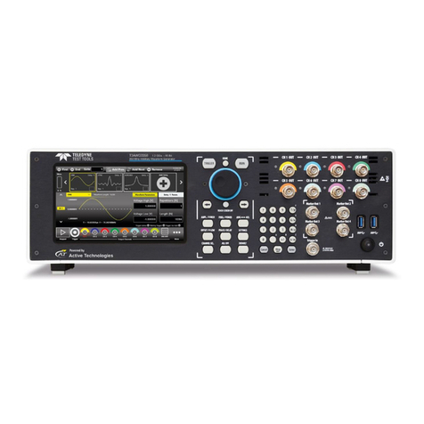 Teledyne Lecroy T3AWG3K Series Operator's manual Teledyne Lecroy T3AWG3K Series Operator's manual