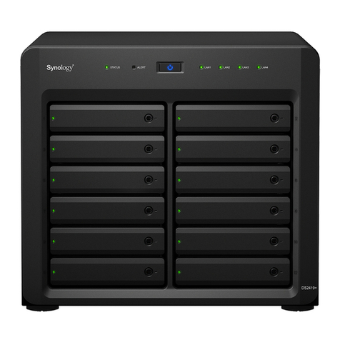 Synology DiskStation DS2419+ Manual Synology DiskStation DS2419+ Manual