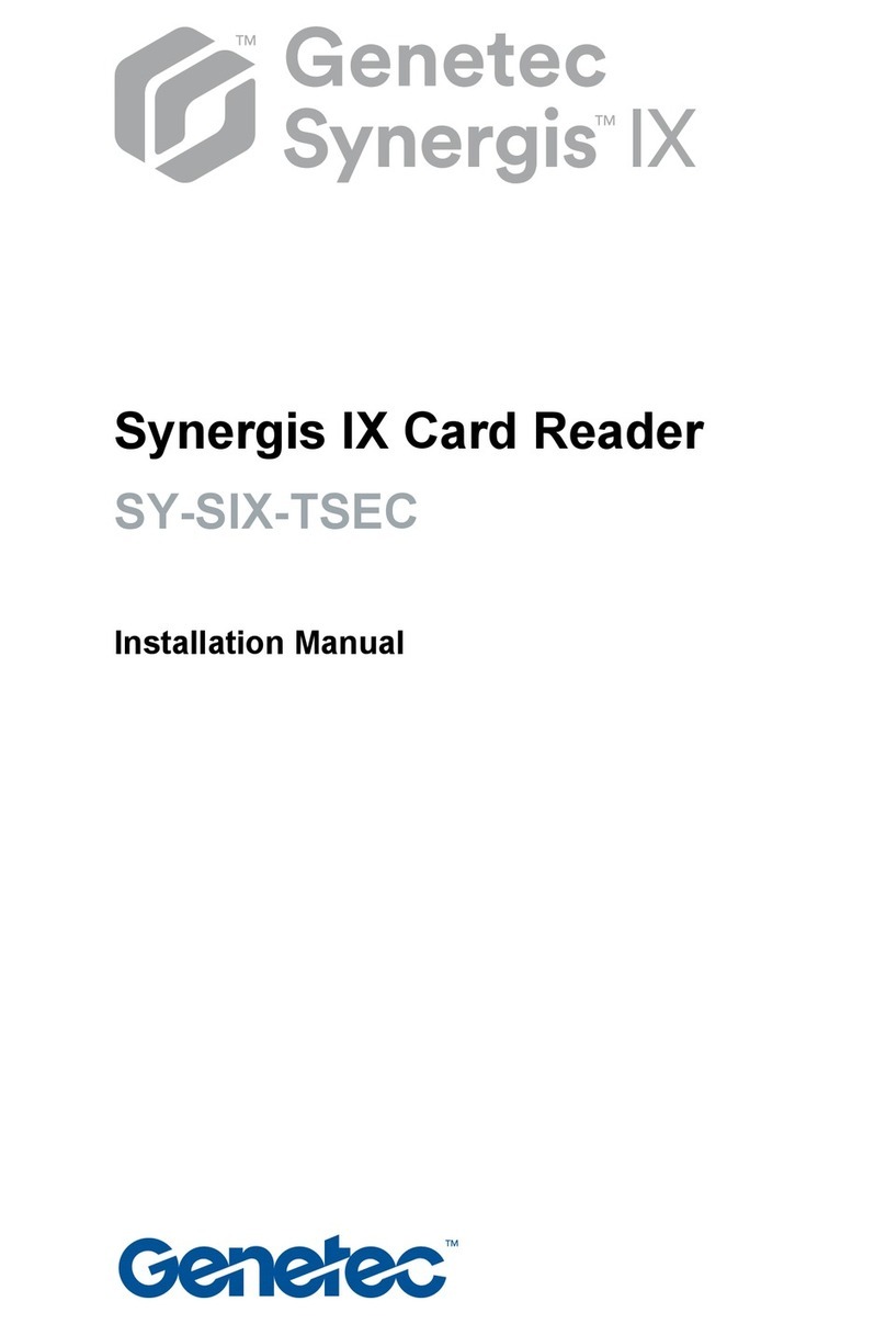 Genetec Synergis IX installation manual