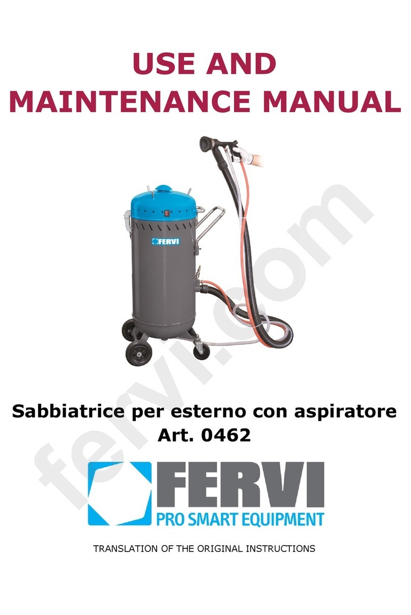Fervi 0462 Use and maintenance manual