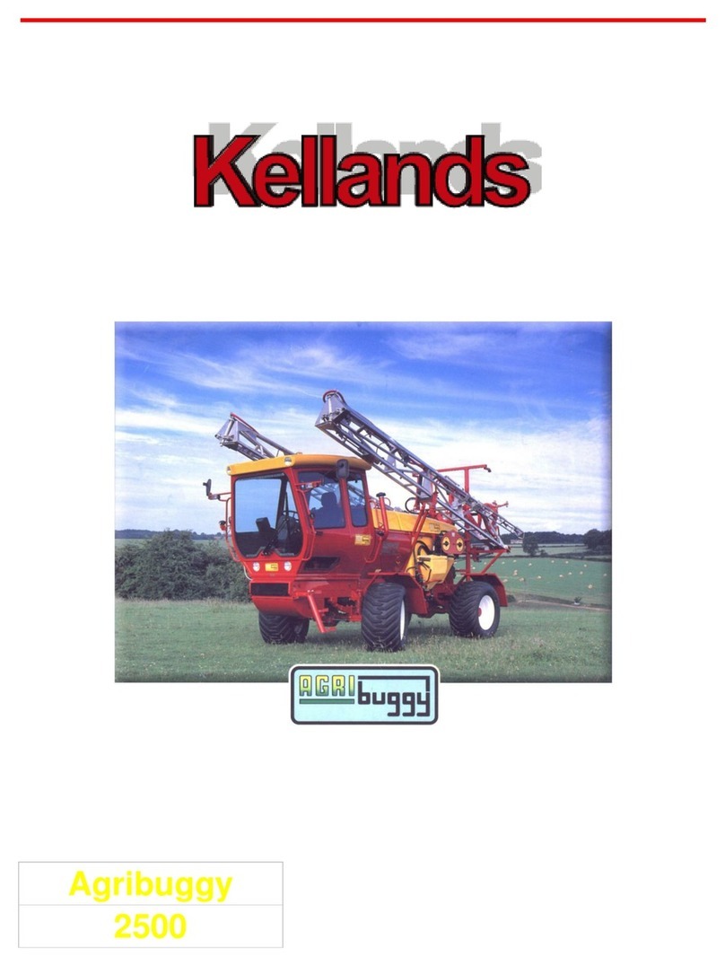 Kellands Agribuggy 2500 Operator's instruction manual Kellands Agribuggy 2500 Operator's instruction manual