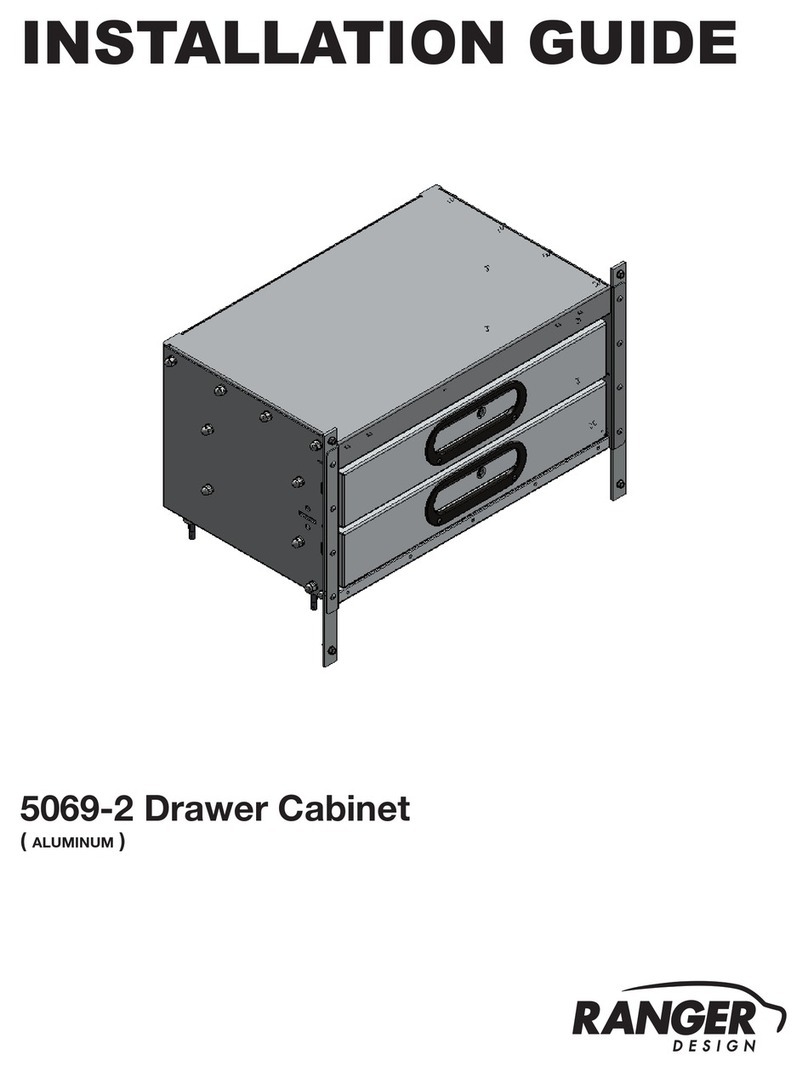 Ranger design 5069-2 installation guide