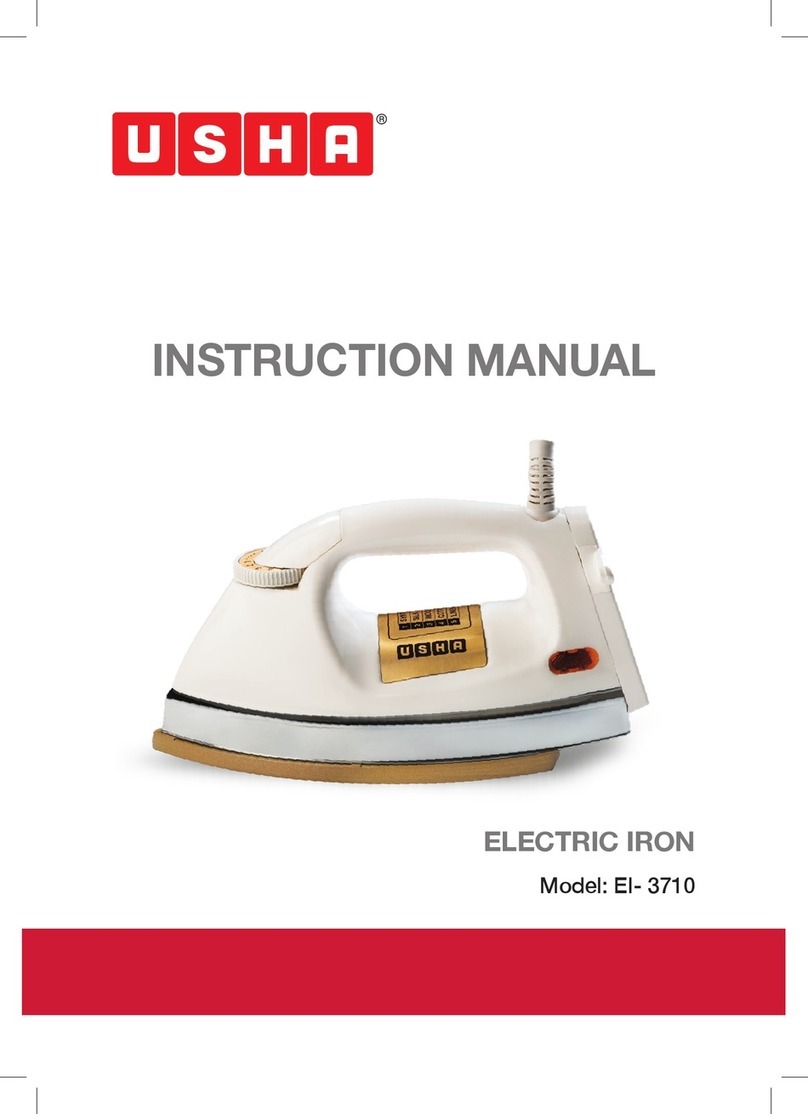 usha EI-3710 User manual