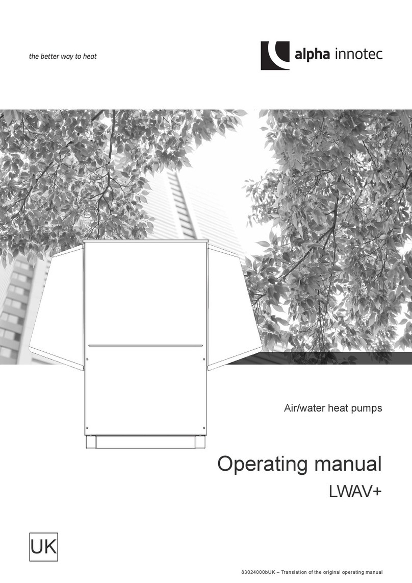 alphainnoTec LWAV+ 82R1/3 operating manual alphainnoTec LWAV+ 82R1/3 operating manual