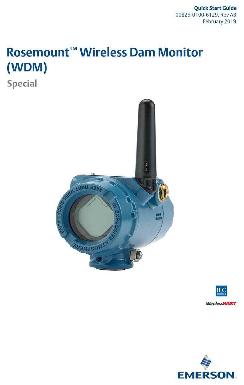 Emerson Rosemount 648 quick start guide