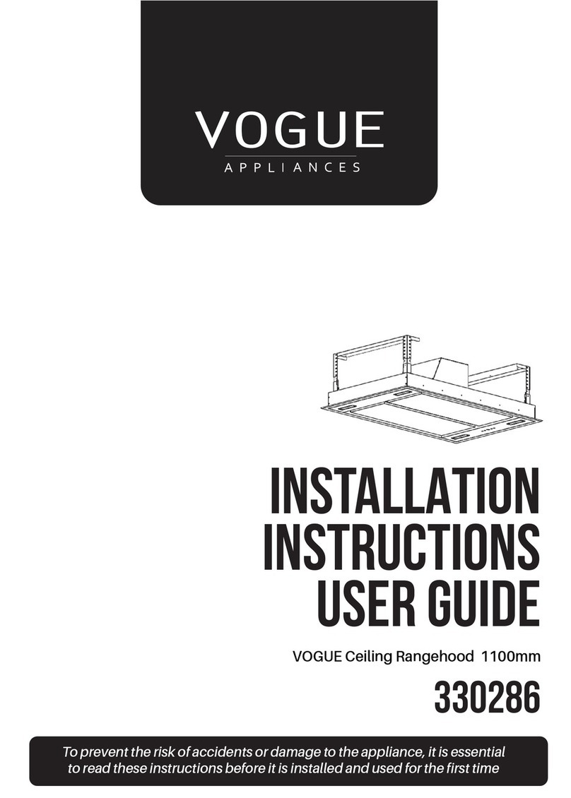 Vogue 330286 Installation instructions and user guide