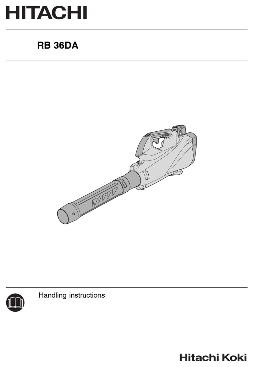 Hitachi RB 36DA User manual