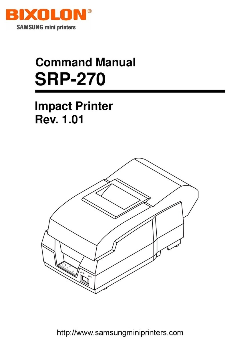 BIXOLON Bixolon SRP-270 Installation instructions