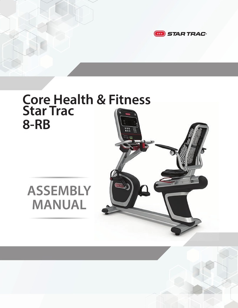 Star Trac 8-RB User manual Star Trac 8-RB User manual