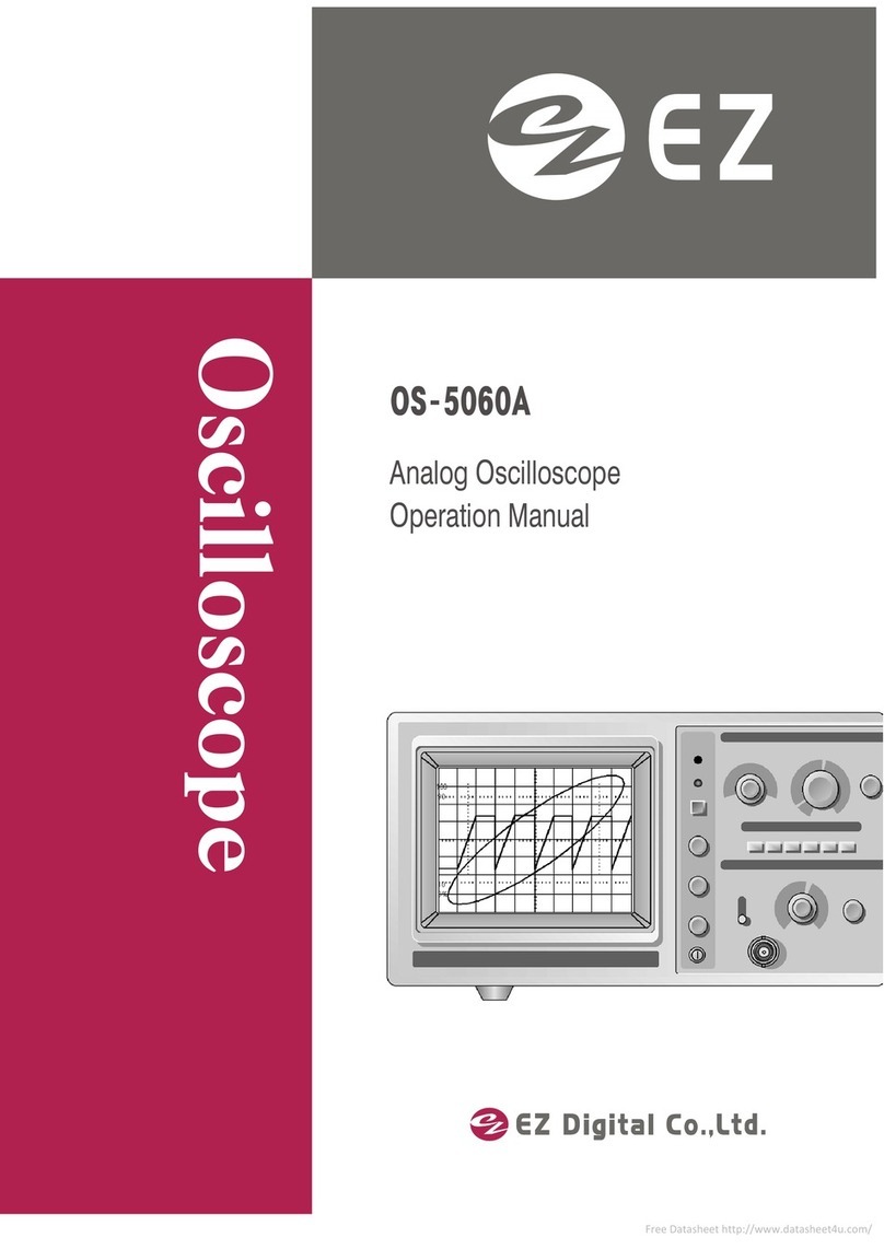 EZ Digital OS-5060A Operation manual
