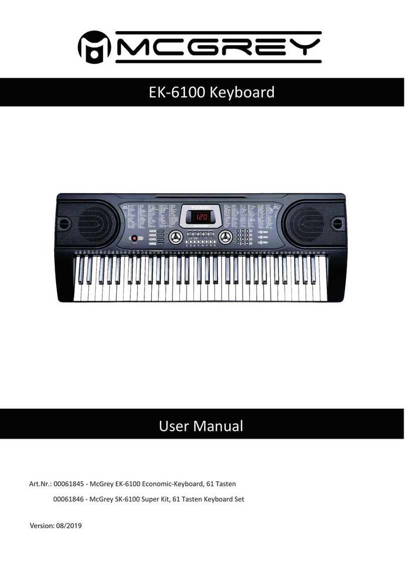 McGrey EK-6100 user manual