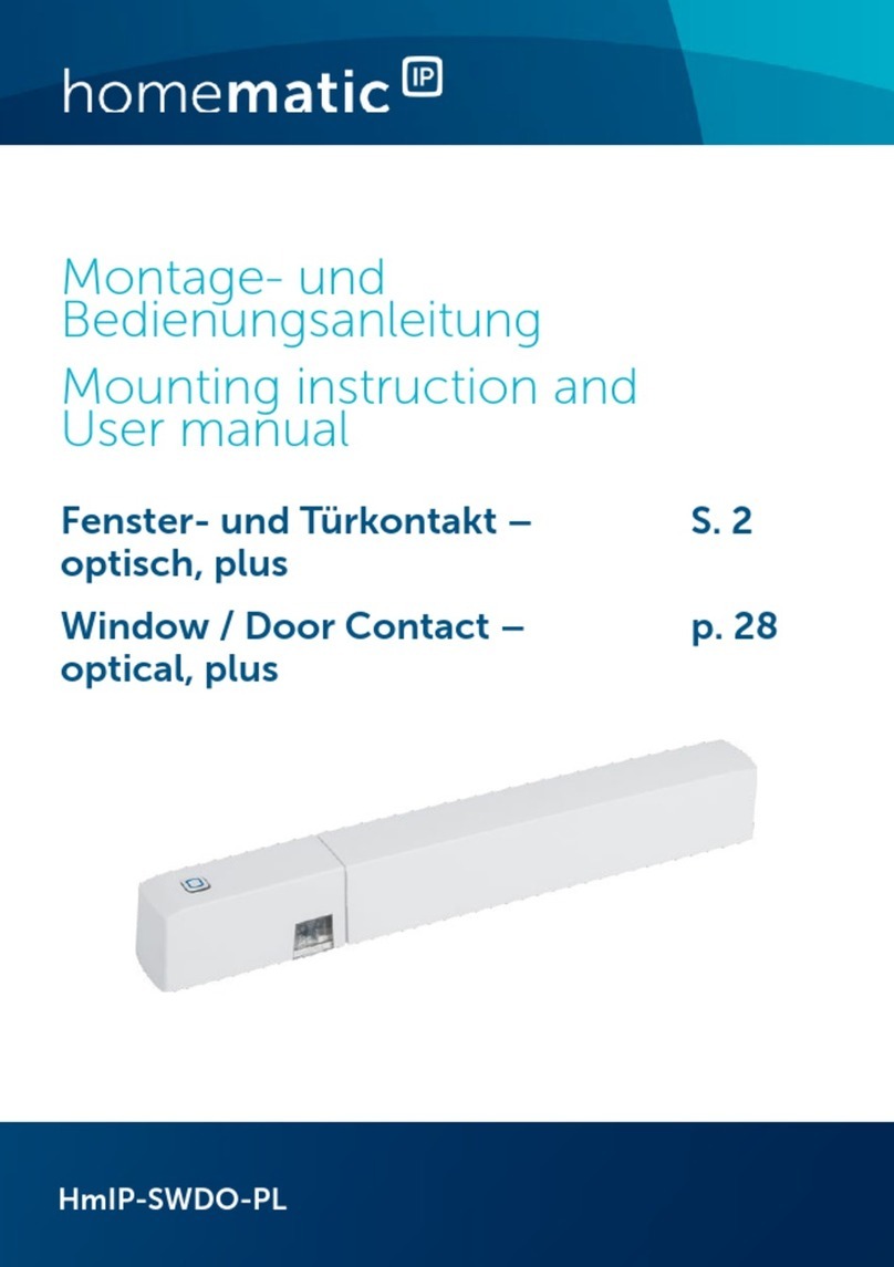 EQ3 Homematic HmIP-SWDO-PL user manual