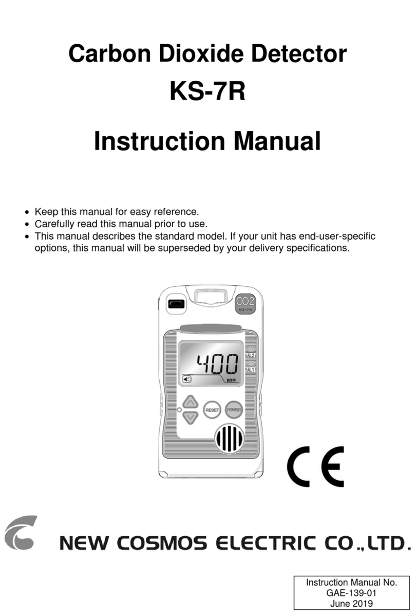 New Cosmos Electric KS-7R instruction manual