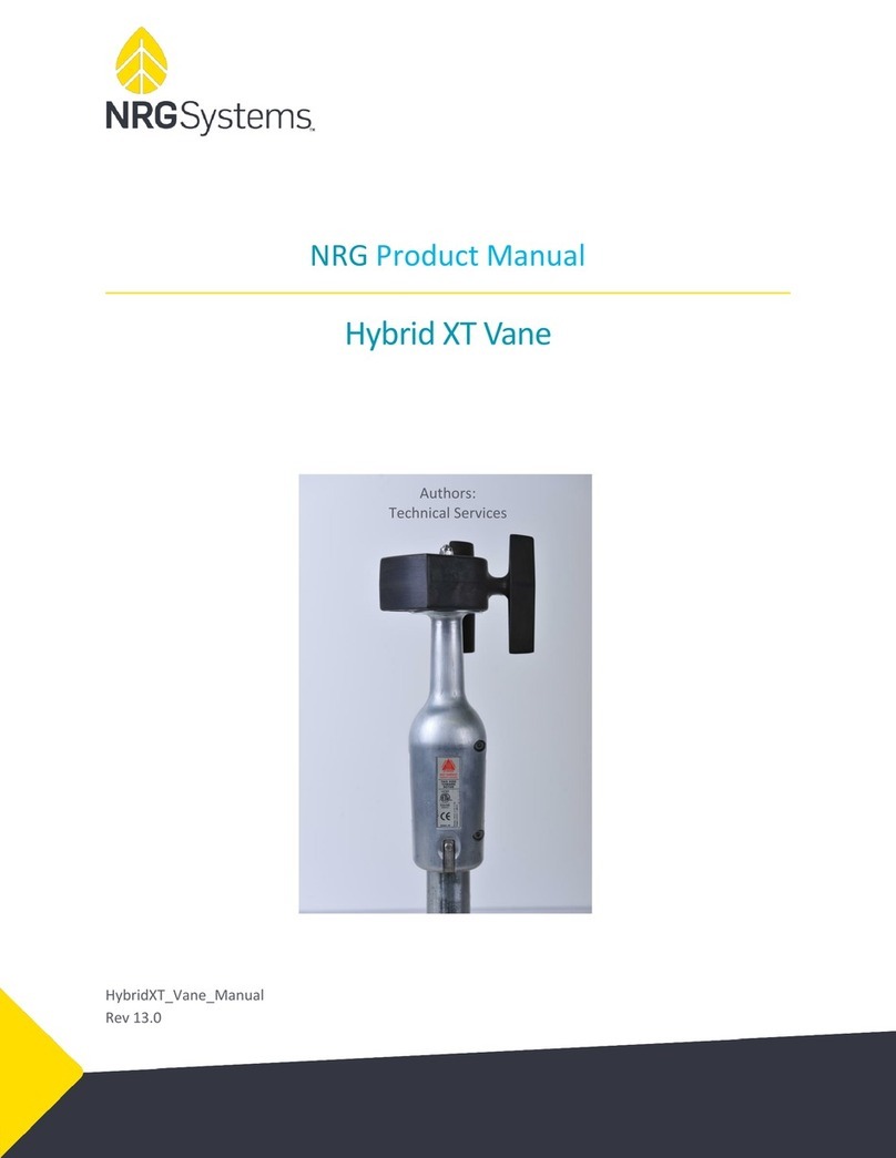 NRG Systems Hybrid XT Vane Product guide NRG Systems Hybrid XT Vane Product guide