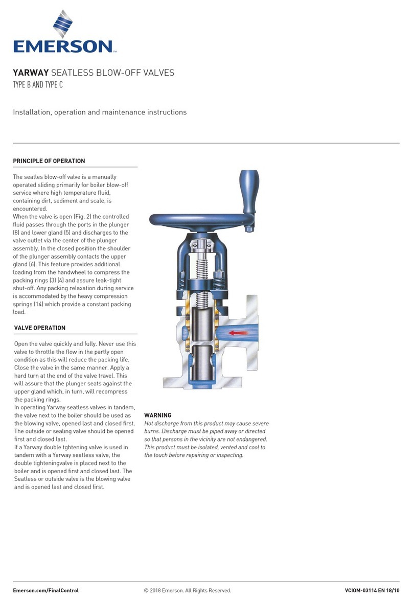 Emerson YARWAY B Manual