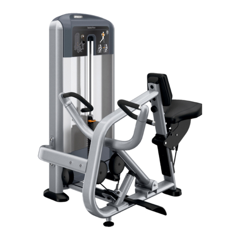 Precor DSL Seated Row User manual