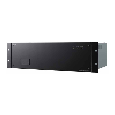 Toa VX-2000 Series System design guide