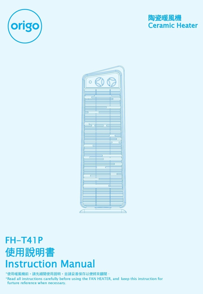 ORIGO FH-T41P User manual