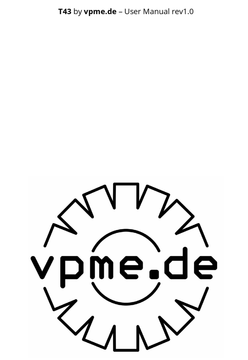 vpme.de T43 user manual