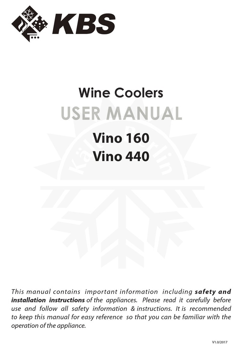 KBS Vino 160 user manual
