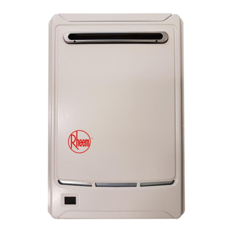 Rheem 812 Series Owner's guide and installation instructions Rheem 812 Series Owner's guide and installation instructions