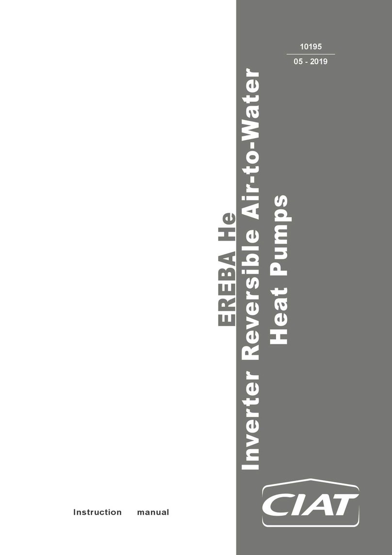 CIAT Ereba He Series instruction manual