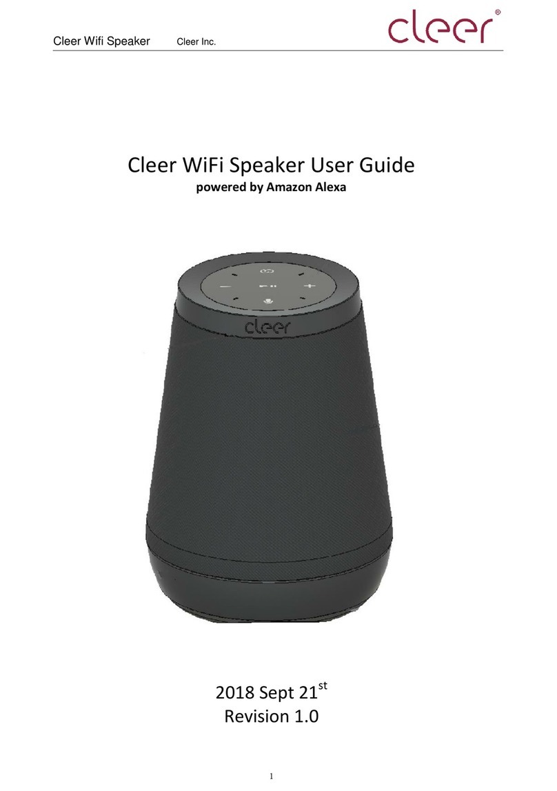 cleer Space user guide