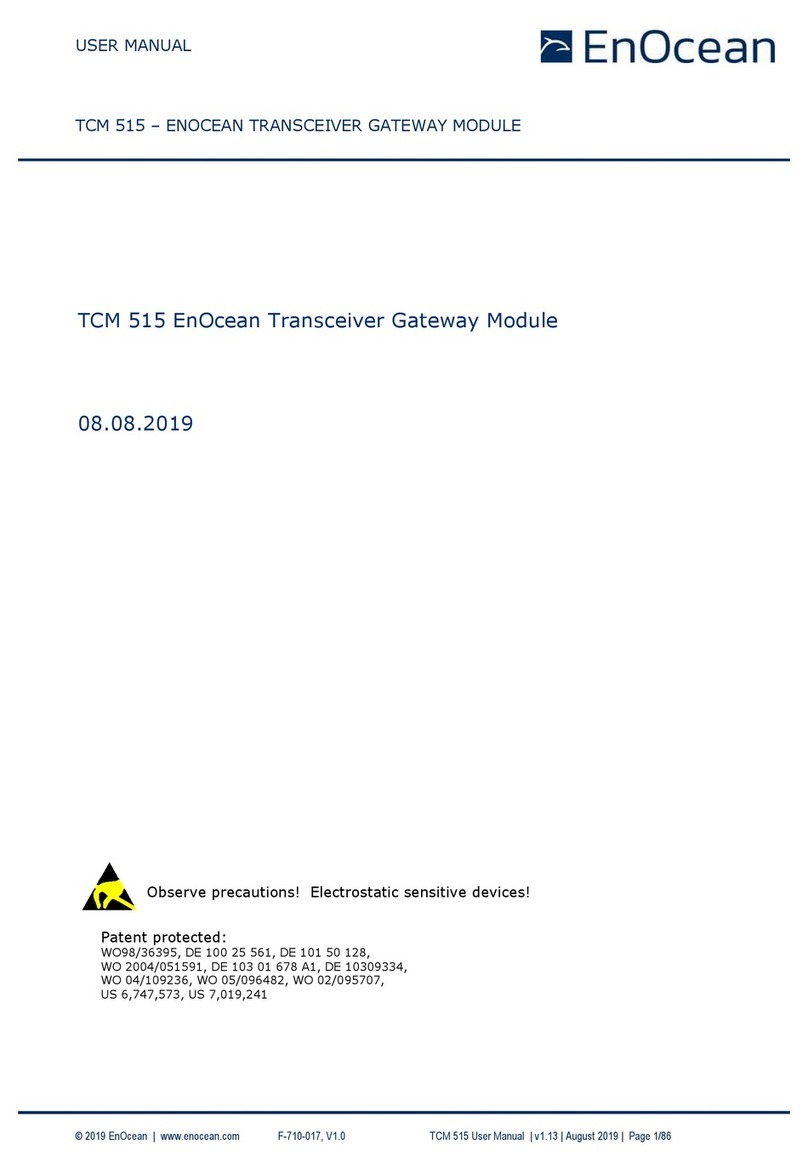 EnOcean TCM 515 user manual