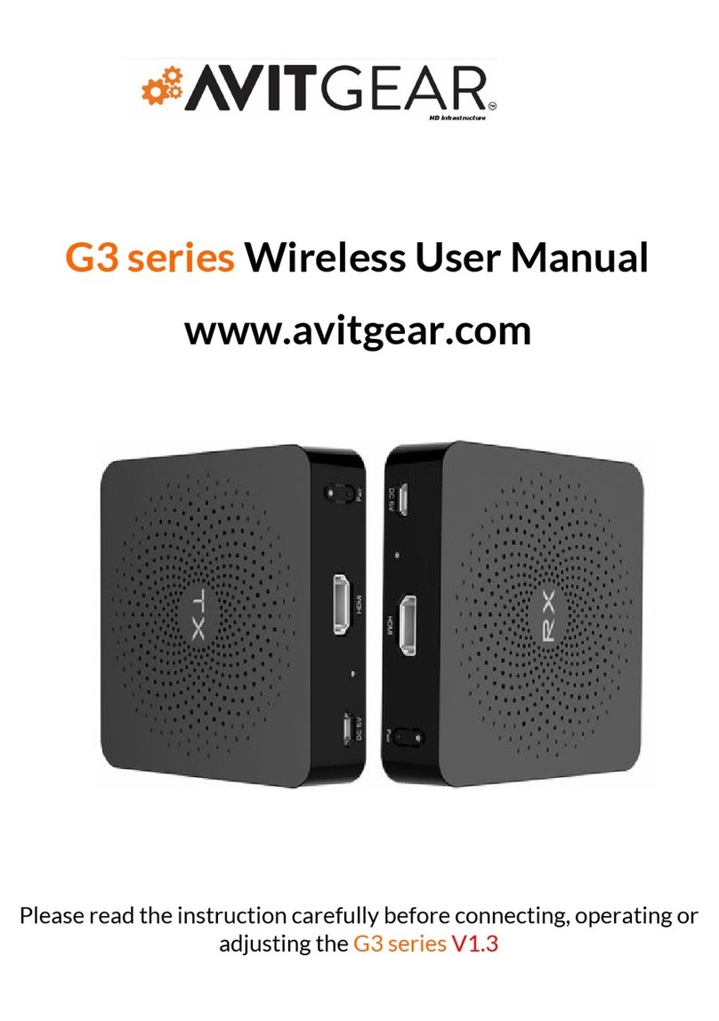 AVIT Gear G3 Series user manual