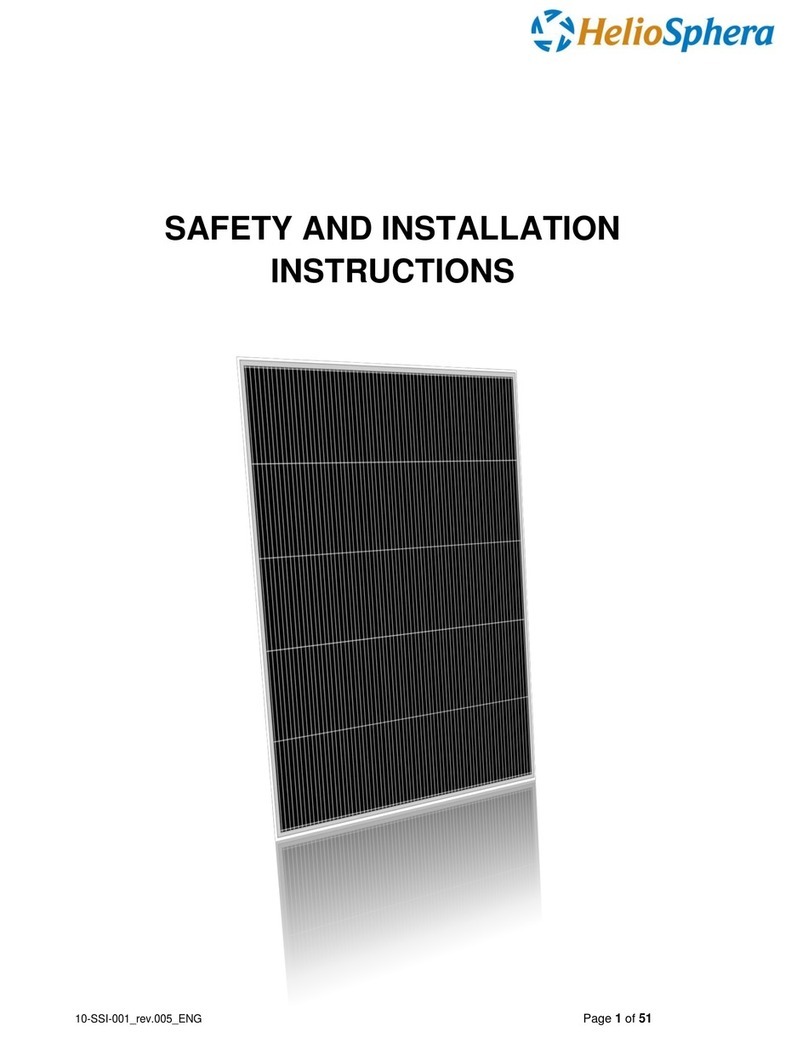 HelioSphera HS Series Safety and installation instructions HelioSphera HS Series Safety and installation instructions