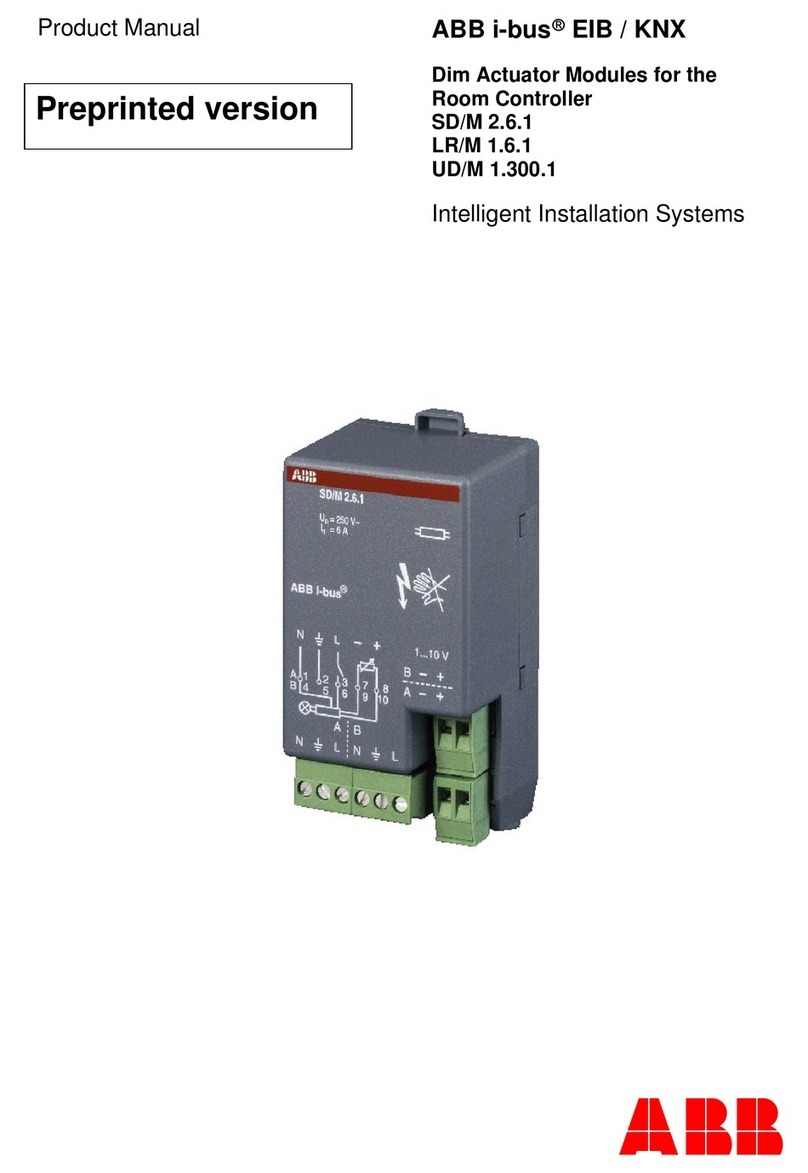 ABB i-bus EIB product manual ABB i-bus EIB product manual