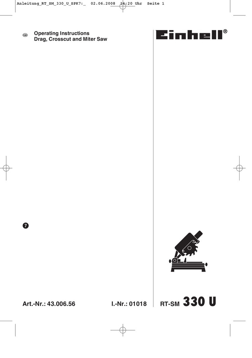 EINHELL RT-SM 330 U operating instructions