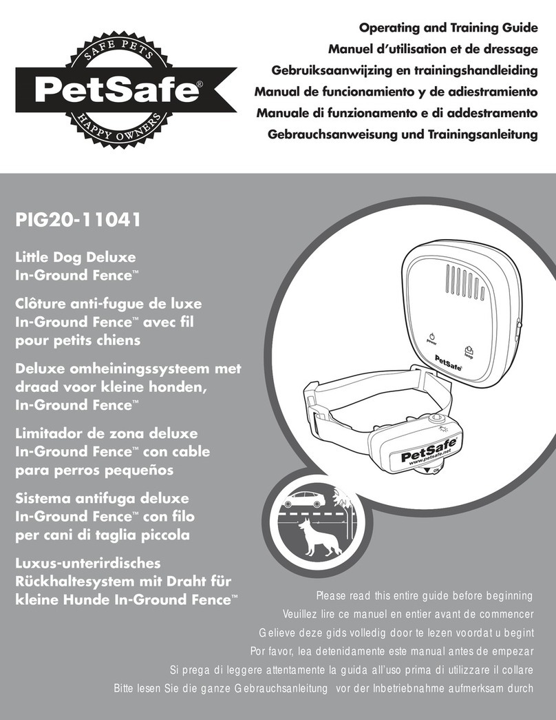 Petsafe Little Dog Deluxe In-Ground Fence... Operating and training guide
