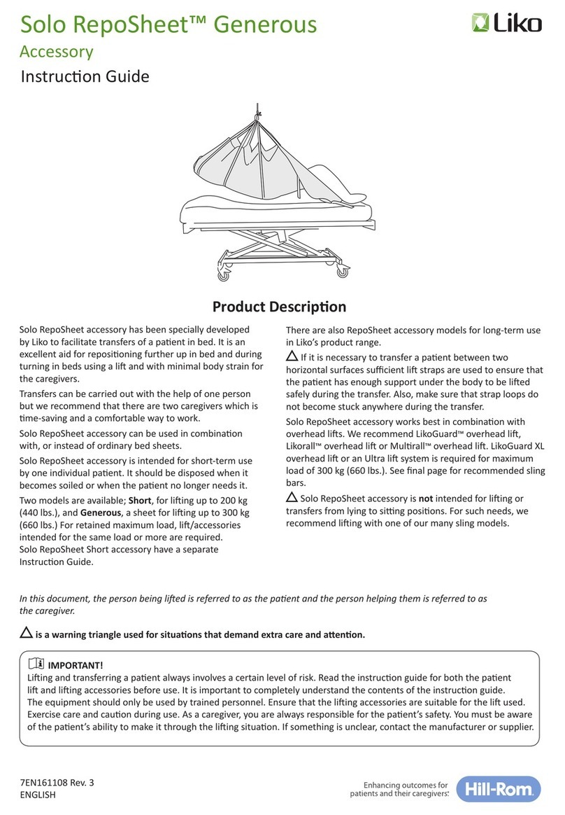Liko Solo RepoSheet Generous Instruction guide
