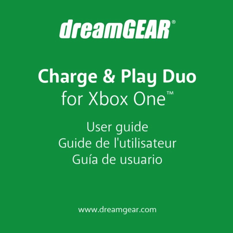 DreamGEAR Charge & Play Duo for Xbox One user guide