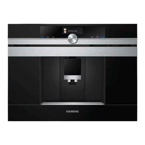 Siemens CT636LES1-1 User manual