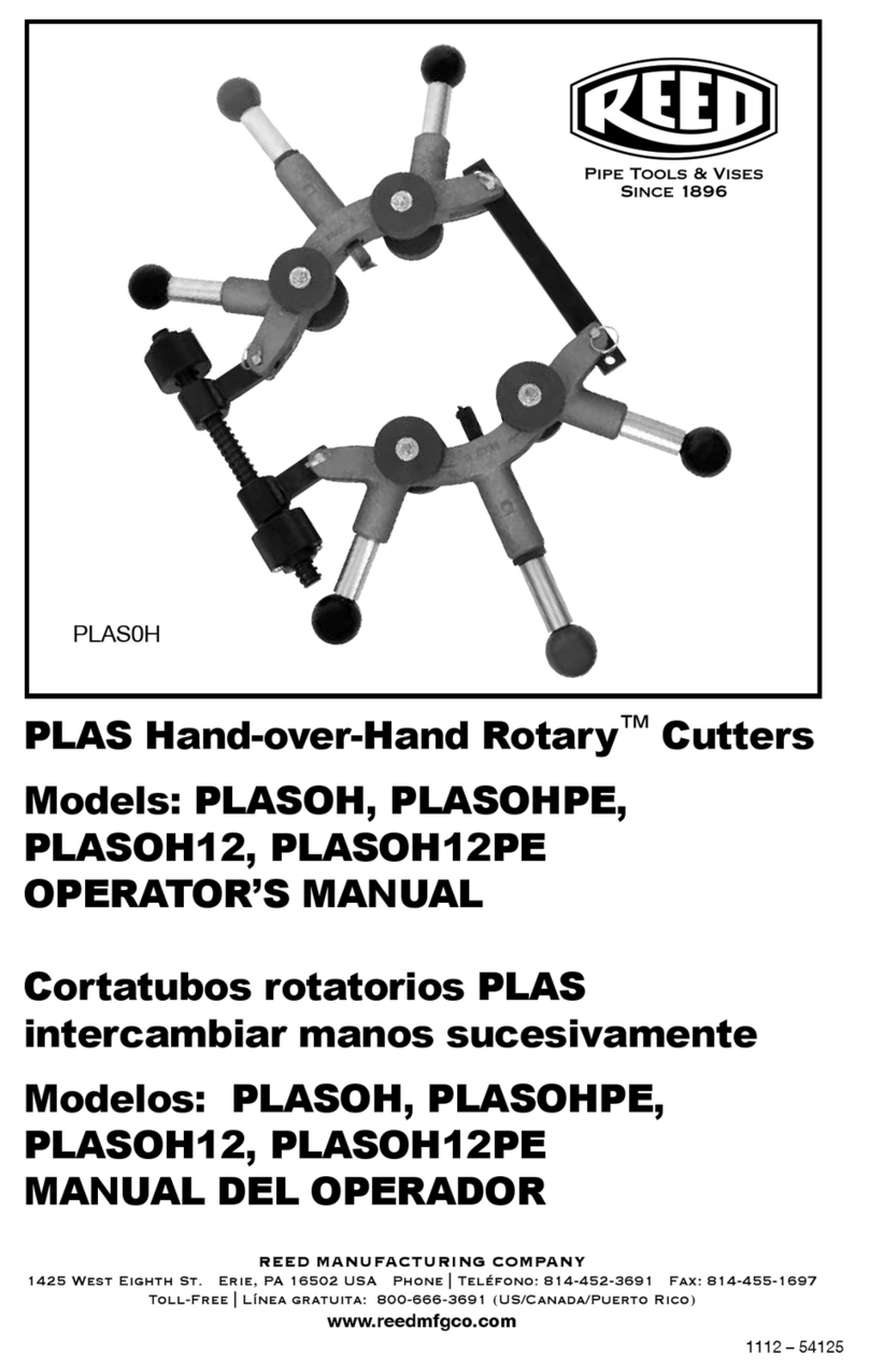 REED Hand-over-Hand Rotary PLAS Series User manual REED Hand-over-Hand Rotary PLAS Series User manual