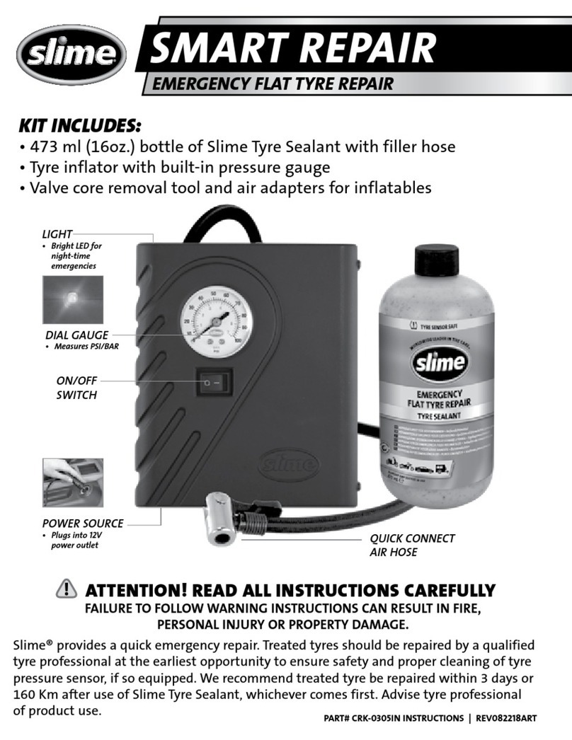 Slime Smart Repair CRK-0305IN instructions