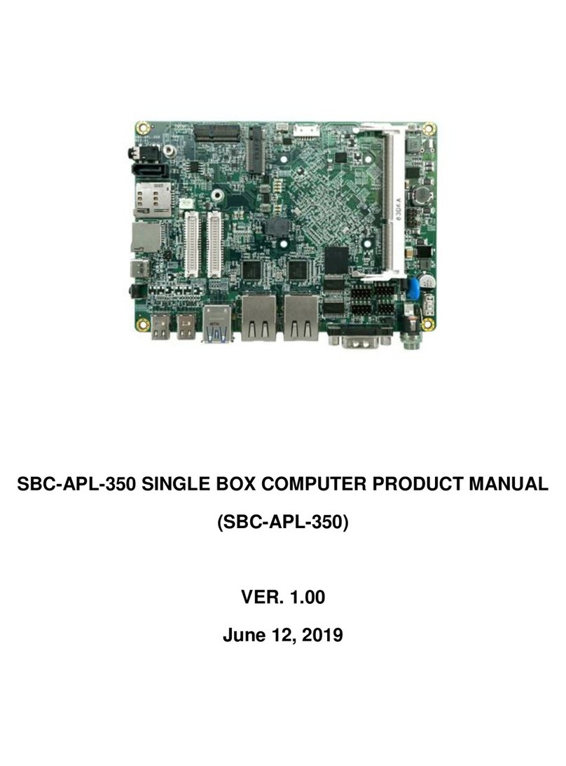 TechNexion SBC-APL-350 User manual