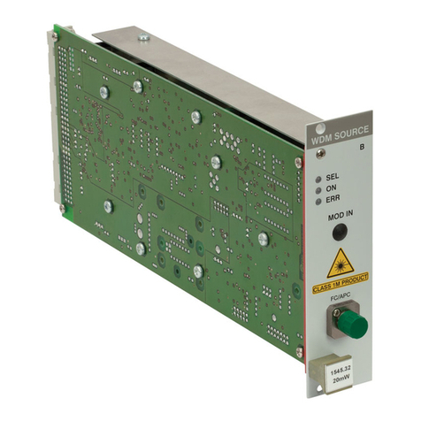 THORLABS Blueline Series User manual