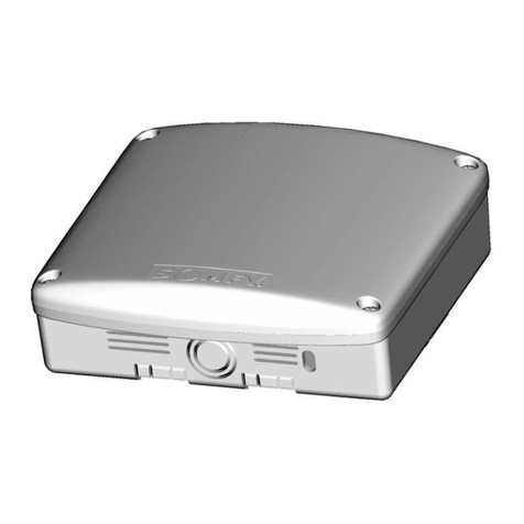 SOMFY Power 1 X 2,5 DC RTS Receiver User manual