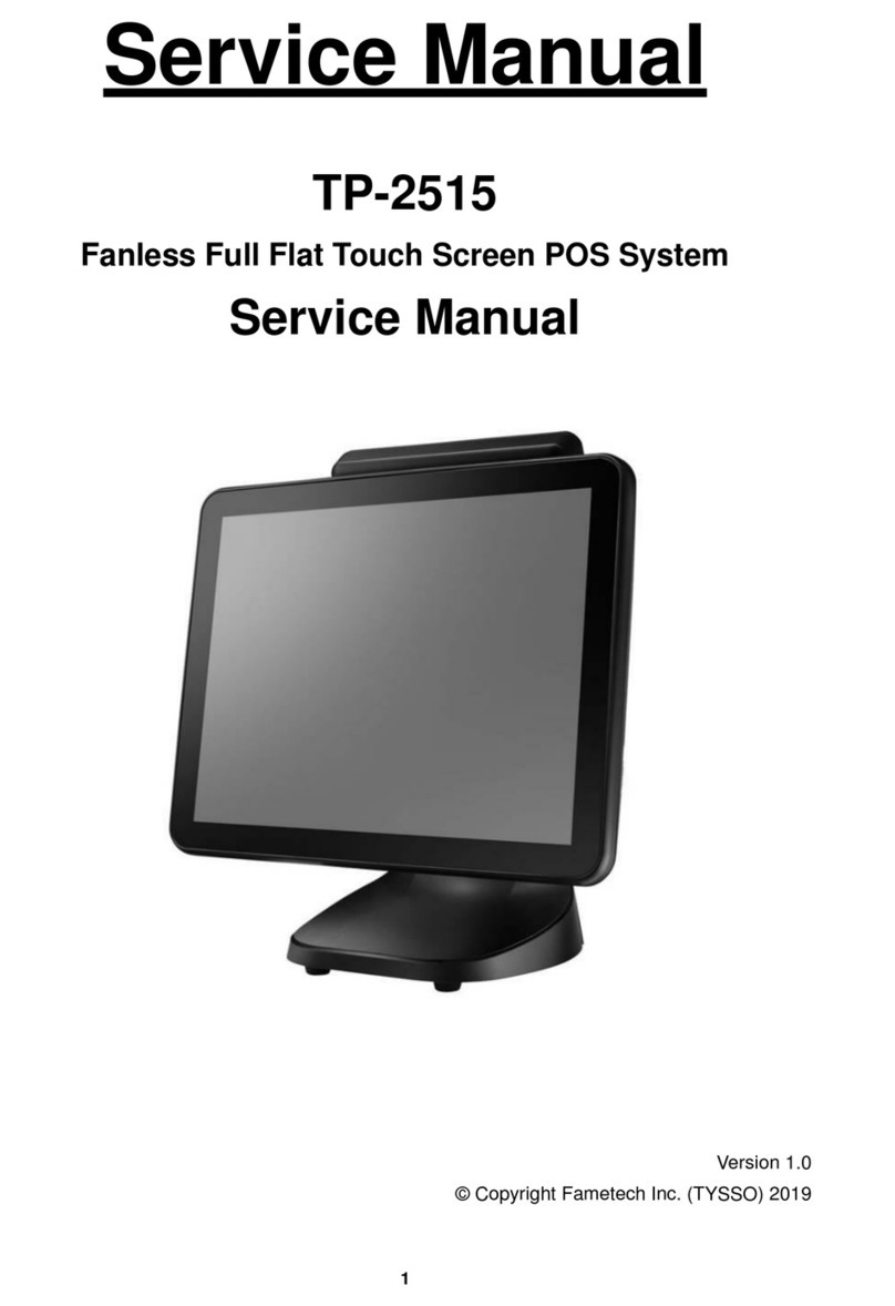 Fametech TP-2515 Service manual