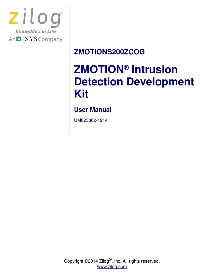 IXYS Zilog ZMOTION ZMOTIONS200ZCOG User manual