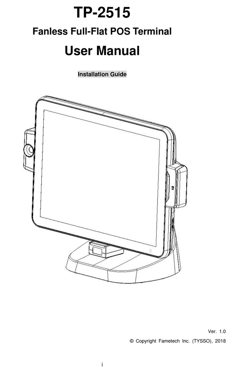 Fametech TP-2515 User manual Fametech TP-2515 User manual