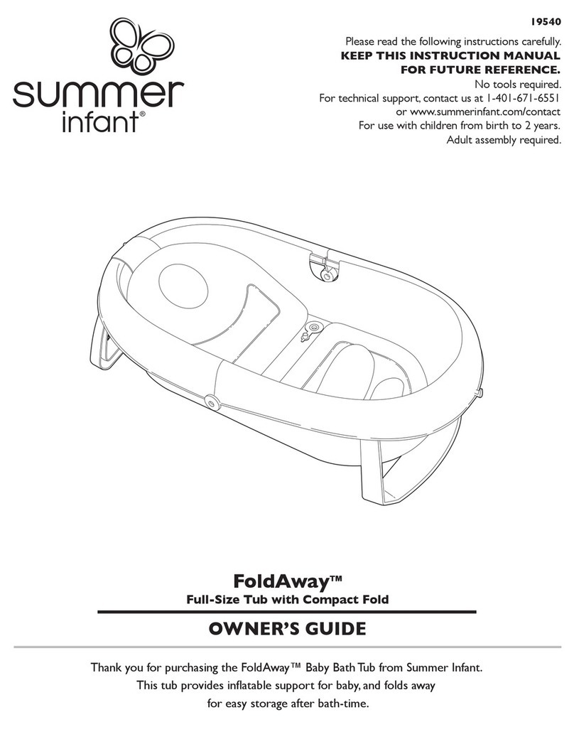 Summer FoldAway owner's guide