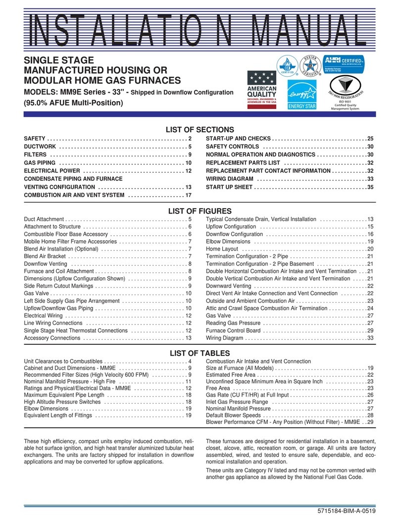 York MM9E Series User manual