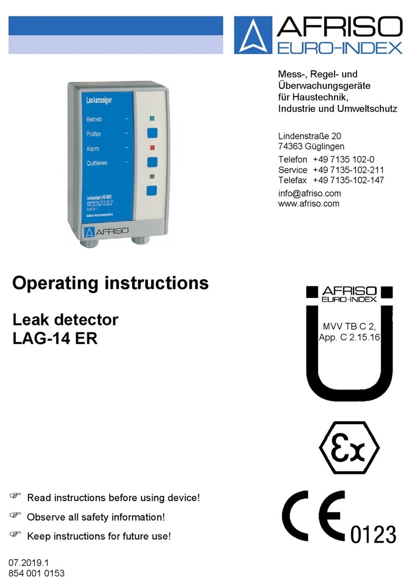 Afriso EURO-INDEX LAG-14 ER operating instructions