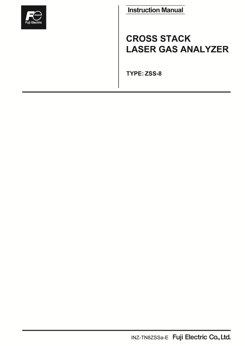 Fuji Electric ZSS-8 Series User manual